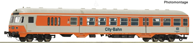 Roco 6210246 - H0 - Nahverkehrs-Steuerwagen City-Bahn, DB, Ep. IV-V - DC-Digital